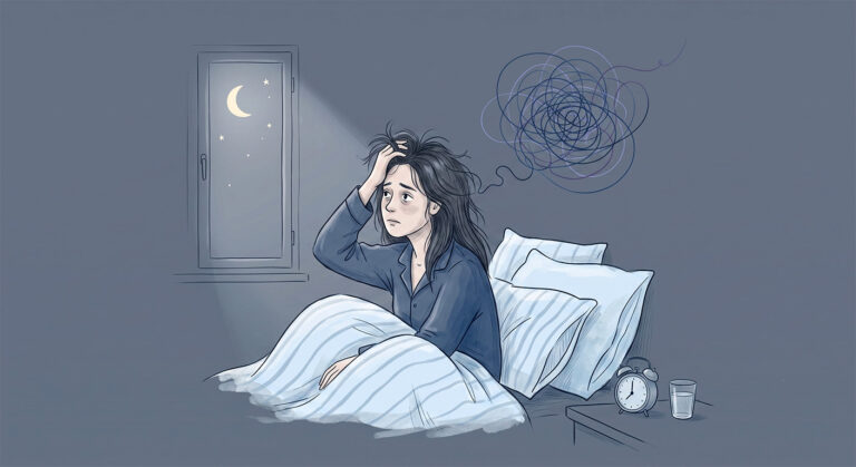 Insonnia e ansia: il legame e cosa fare